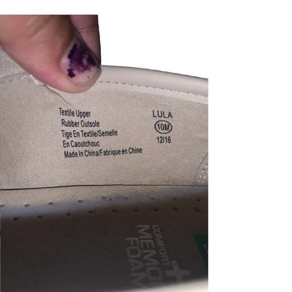 Cougar womens waterproof slip on shoes size 10 mermaid - Picture 6 of 8